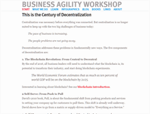 Tablet Screenshot of businessagilityworkshop.com